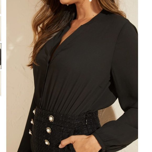 Guess Marciano STUNNING TWEED ROMPER - Picture 4 of 6